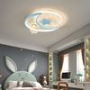 Children's Room LED Ceiling Light Nordic Luxury Starry Sky Bedroom Light Cute Girl Boy Baby Room Nursery Home Decoration Light
