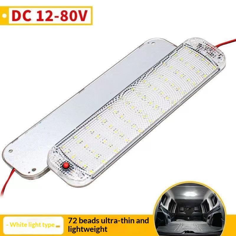 12V-80V LED-Lichtleiste für Auto-Innenraum Weißes Lichtrohr für Van LKW LKW Wohnmobil Wohnwagen Boot Innenraum Auto Deckenleuchten