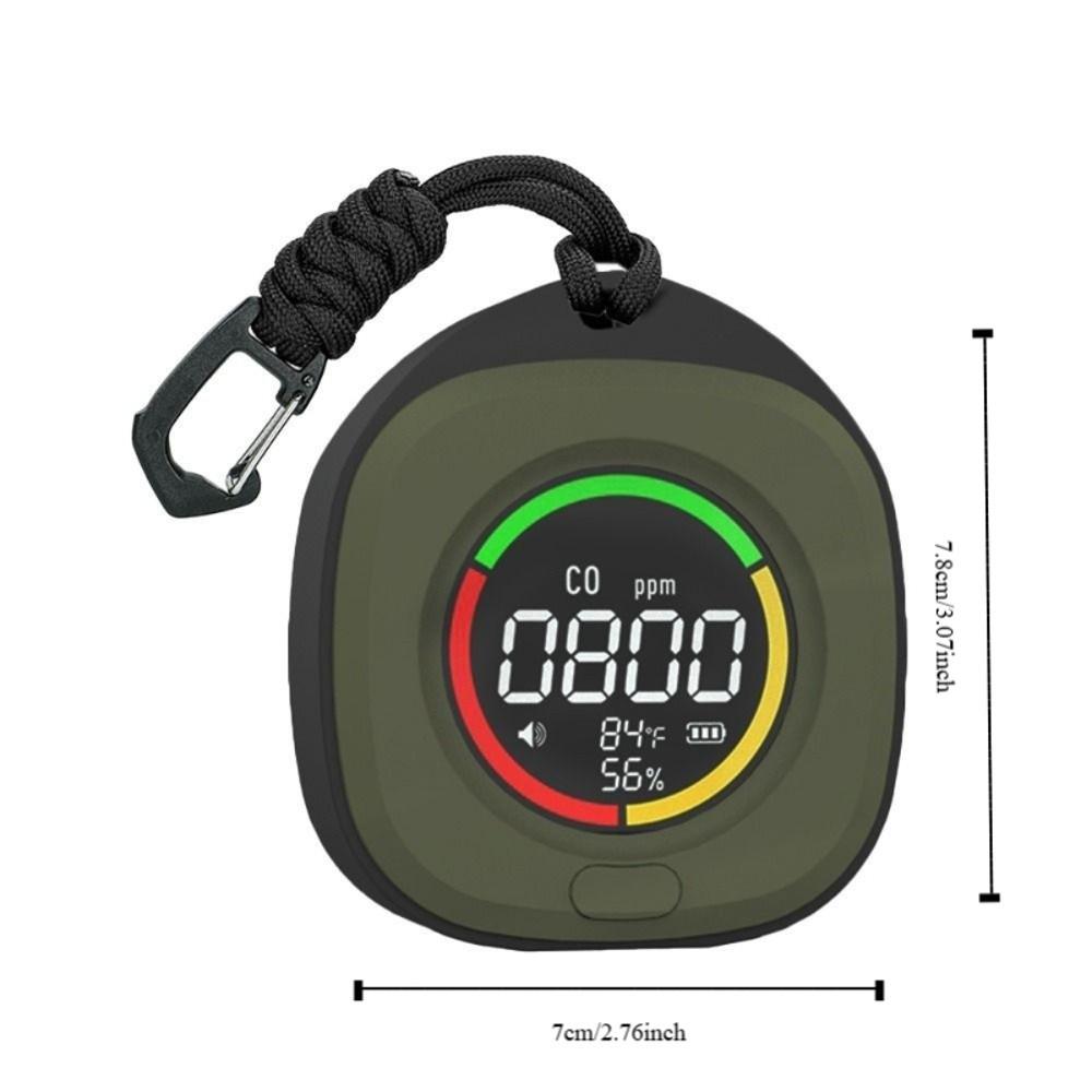 Accurate Detection Carbon Monoxide Detector 4-in-1 Air Quality Detector  Concentration Detector