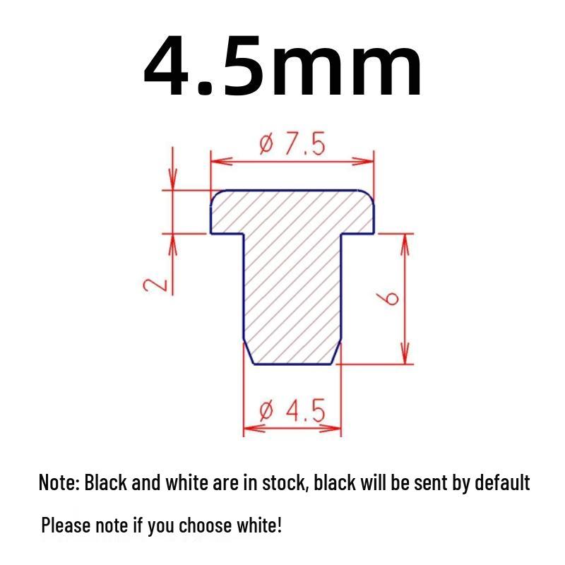 T-Shaped High Temp Silicone Stopper for Sandblasting, Electroplating, Baking, Anodizing, and More