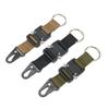 1PC Molle Gear Keychain Clip for Mens Molle Accessories Nylon Belt Key Chain Loop Webbing Key Clip with Molle Bags
