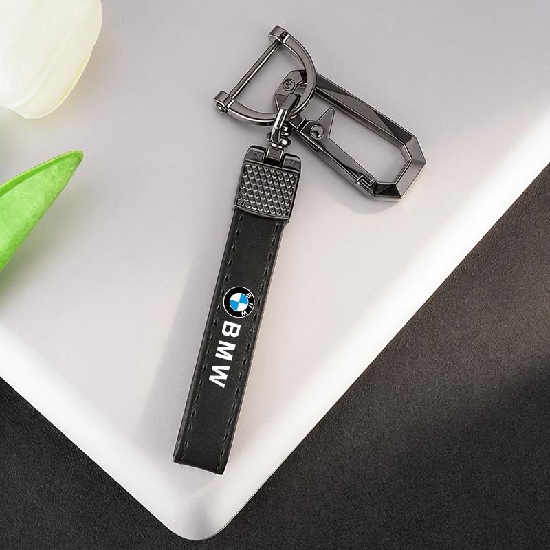 3D Metal Leather Keychain Key Chain Ring Key Holder Auto Accessories For BMW X1 X2 X3 X5 X4 X6 X7 G30 G20 G32 G11 G12 F40 F30F20 Mkdf86
