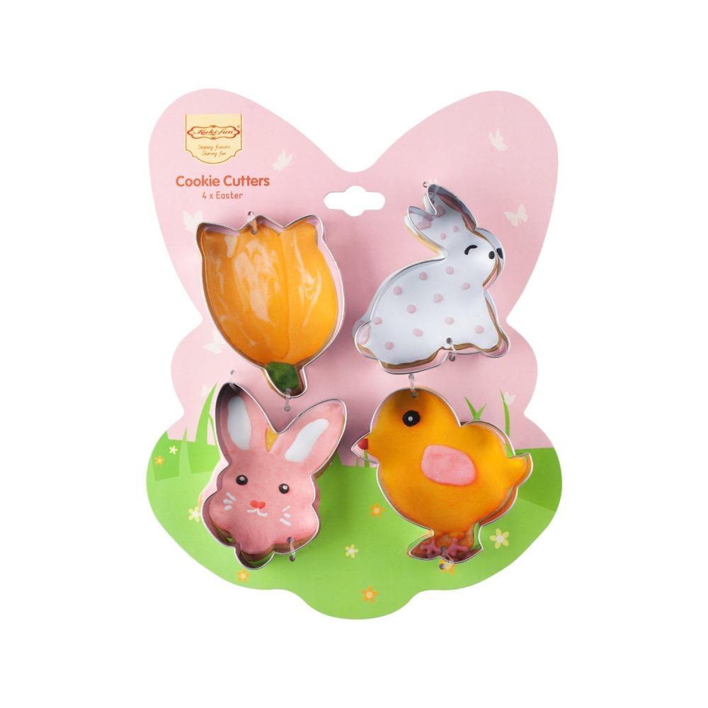 

Fashion Stainless Steel Cookie Cutter Set Rabbit Shape DIY Metal Biscuit Cutter Cookie Mold Kitchen Tool