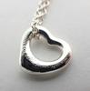 [Used] TIFFANY/Tiffany 925 Open Heart Pendant/Necklace/g464-54