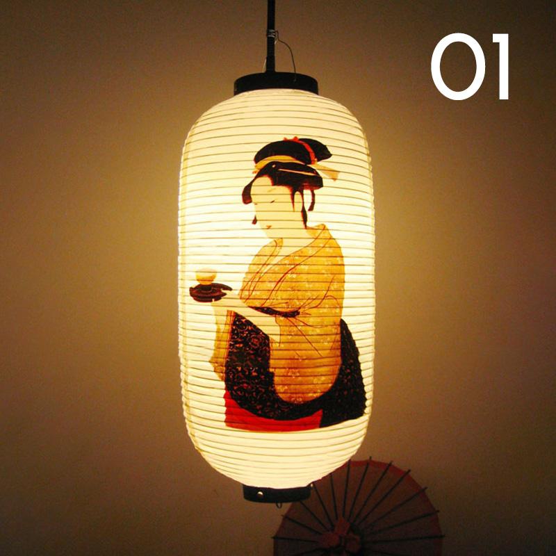 Japanese Style Lantern PVC Waterproof Sushi Lantern Sashimi Cuisine Ramen Sake Izakaya Festival Outdoor Decor Hanging Lantern