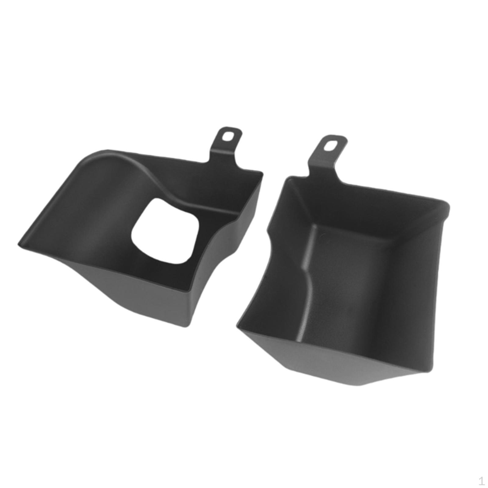 

2x Wheel Well Storage Bin, Left Right Side,Interior Accessories,Compact,Sturdy Cargo Tray