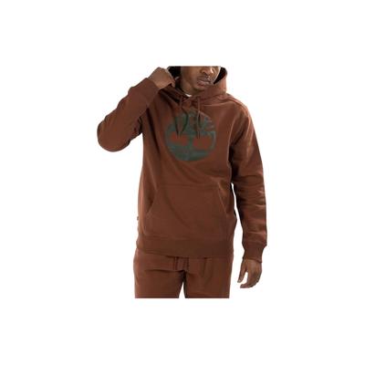 Logo Printed Hoodie Men Hoodies Brown A2BJH-BE4