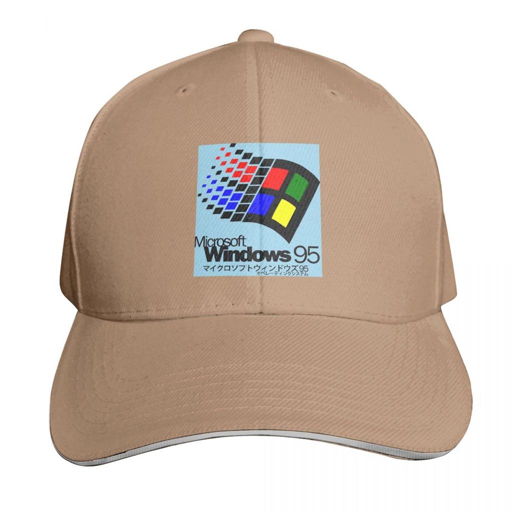 Windows 95 Geeks Nerd Cap Fashion Casual Baseball Caps Adjustable Hat Hip Hop Summer Unisex Baseball Hats