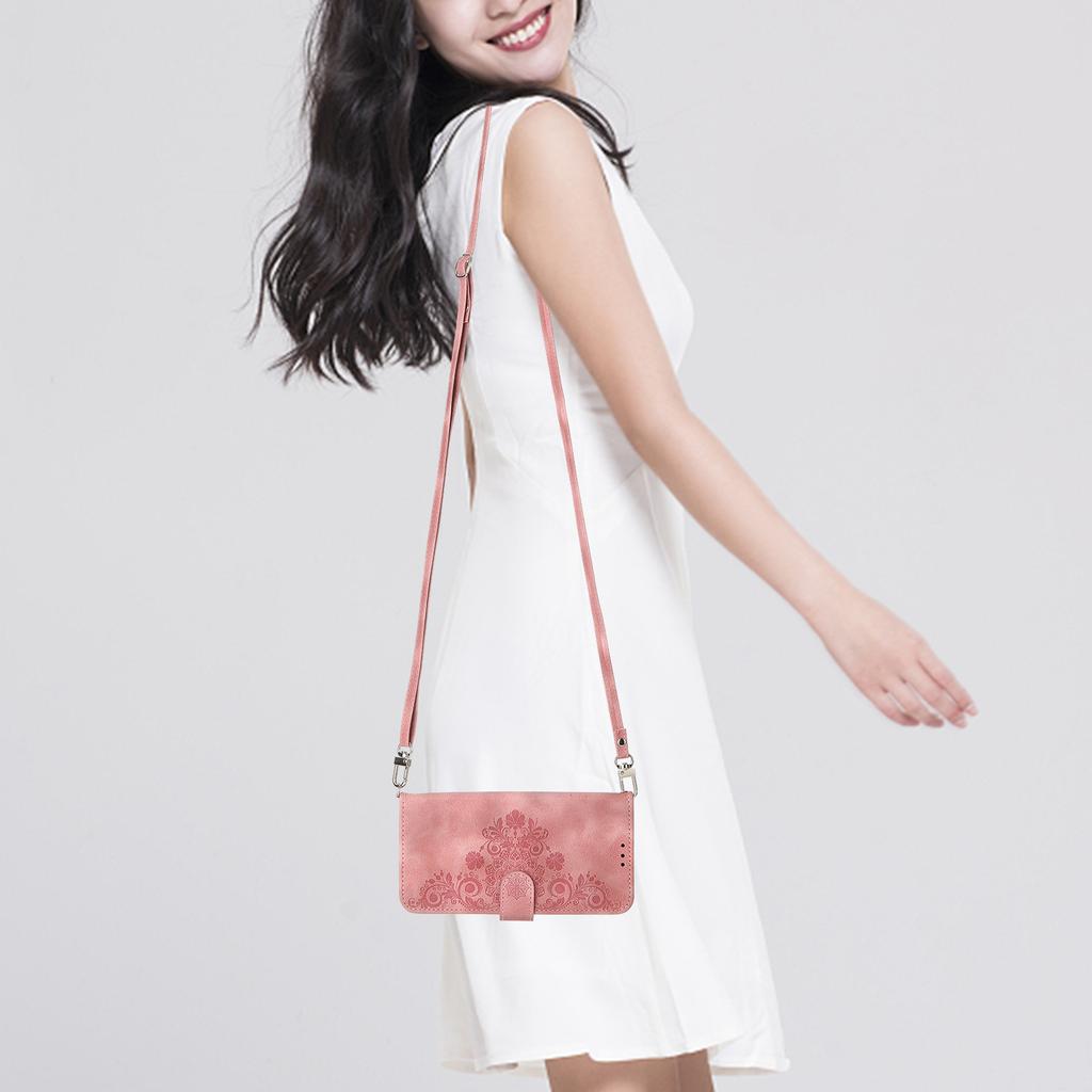 For Xiaomi Redmi Note 13 Pro+ 5G Case Crossbody Leather Phone Cover with Card Slots