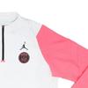 Jordan Paris Saint-Germain X Air 2020-21 Player Issue Vaporknit Zip Fashion Comfortable Versatile Pullover Football Jersey Men Tops White DC0926-100