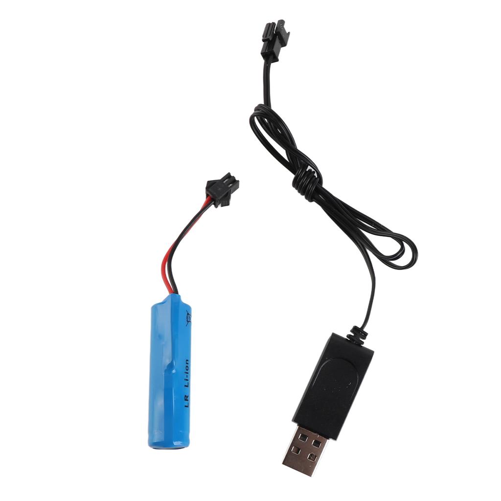 Baterie Litiu 3.7V 500mAh Baterie Jucării Barcă RC Simulată Cablu de Încărcare USB Accesorii Barcă RC