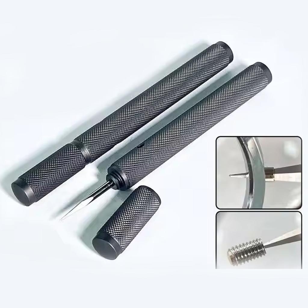 Complete Watch Maintenance Repair Tool Set For Removing Stuck Screws And Stem With Comfortable Grip