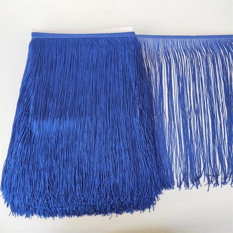 50Cm Polyester Fringed Row Beard Lace Latin Dance Dress Diy Dance Costume Lantern Lace Accessories Decoration