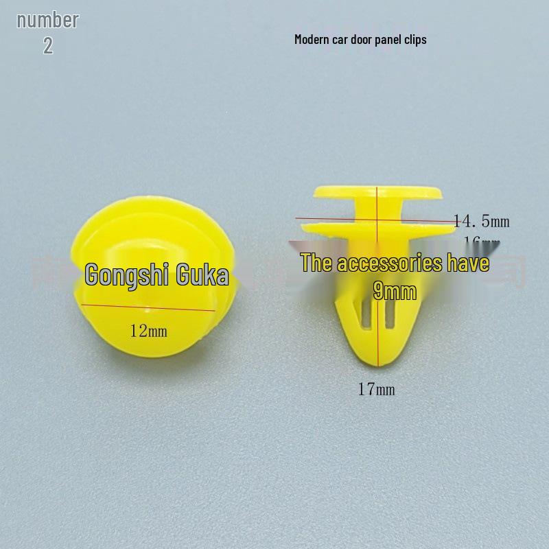 Universal Nylon Door Panel Clip: Car Interior, Tailgate, Trim Fastener
