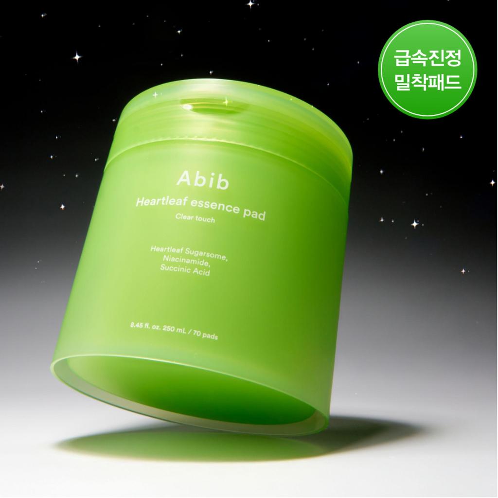 Abib Heartleaf Essence Pad Clear Touch 70P
