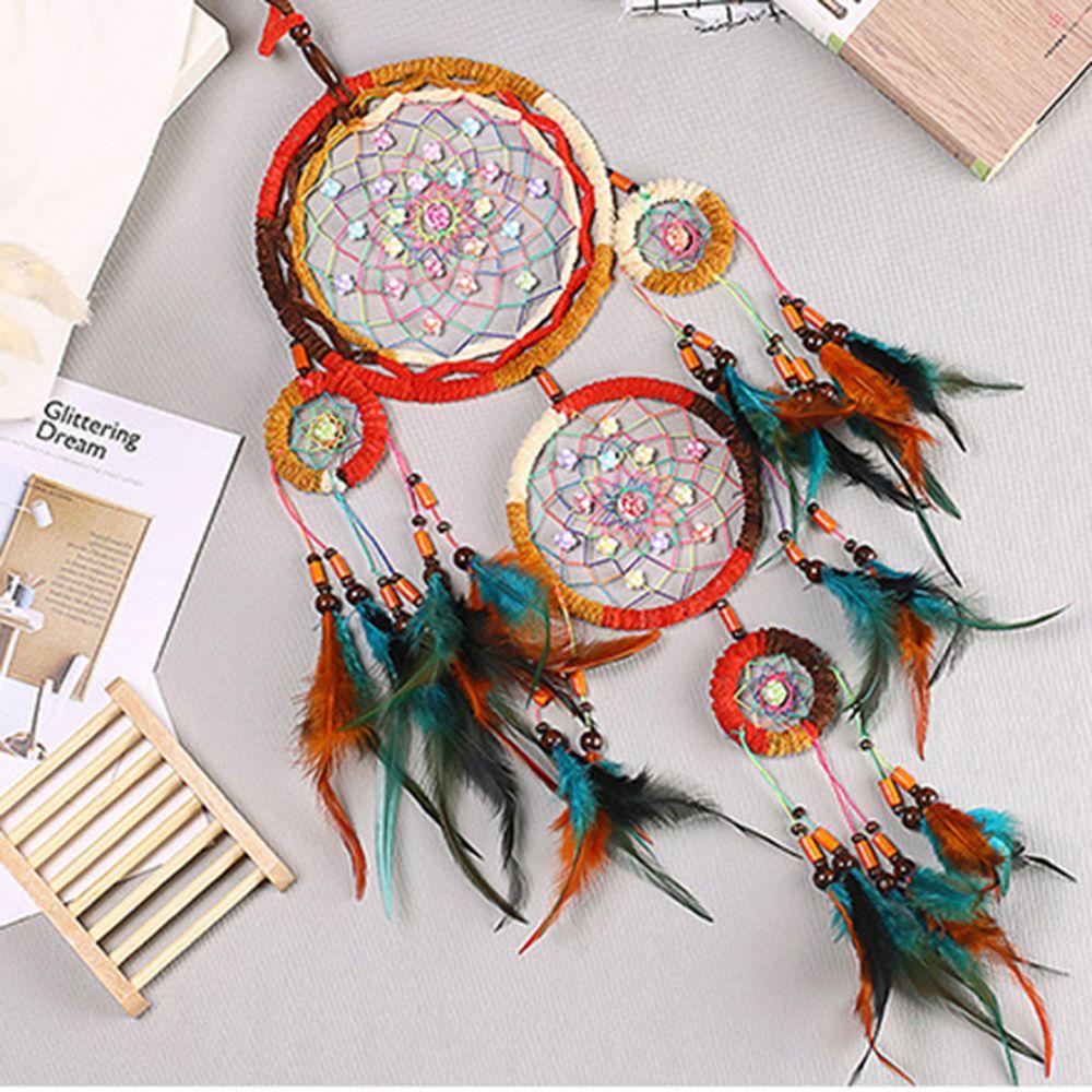 Windbell Dream Catcher Wind Chimes Car Pendant Dream Catcher Car Hanging Wind Chimes Decoration
