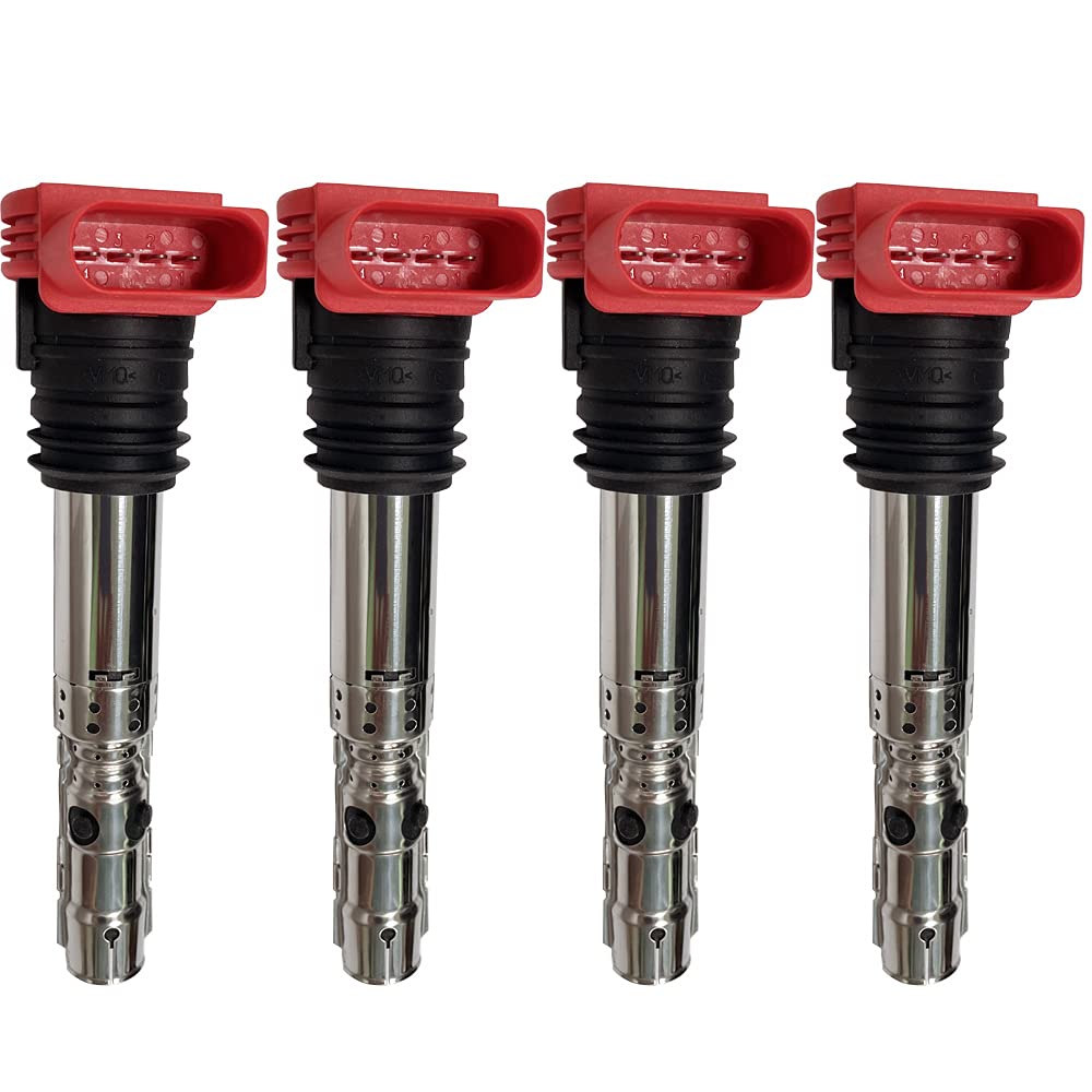 Kacrik [Set of 4] Ignition Coil Yes, Compatible Replacement Ignition Coil VV Etta Golf