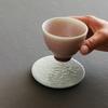Ceramic Teacup Coaster Tea Ceremony Cup Holder Teapot Insulation Pad Japanese Zen Chinese Kung Fu Tea Trays Teaware Accessories