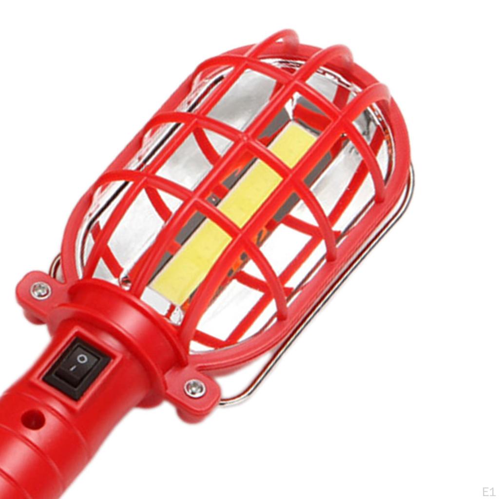 COB Work Light Camping Accessories Portable Handheld Lightweight Handy Flashlight for