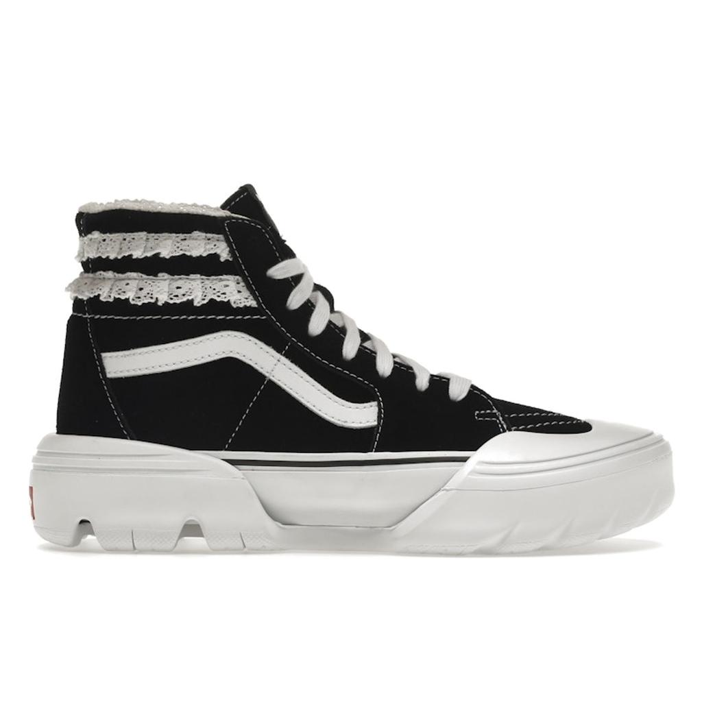 Sandy Liang x Vans Sk8-Hi Tapered Modular Czarne Sneakersy Unisex True-White VN0A7Q5TB7C
