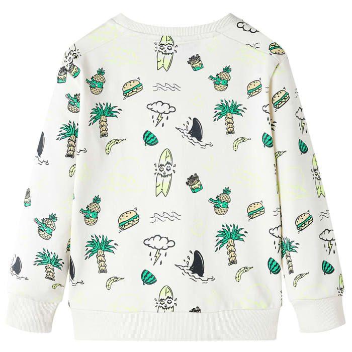 Sweat-shirt pour enfants écru doux 92/104/116/128/140