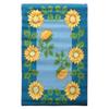 Non-slip Kitchen Mat Sunflower Yellow Blue 50x80 - Non-slip Vinyl