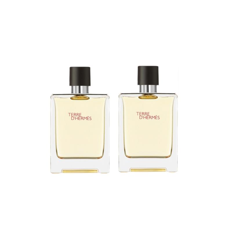 Hermes Men's Perfume Woody Fragrance EDT Birthday Gift for Boys Cosmetics Orange Cedar 63980 63980-100ml*2