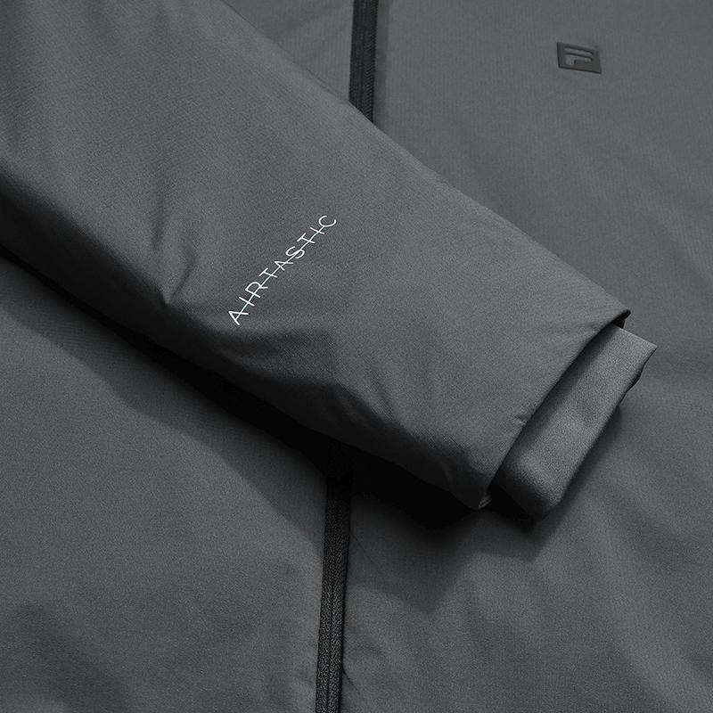 FILA Fitness Simple Sports Training Casual Comfortable Hooded Warm Loose Long Sleeve Cotton Jacket Men jackets A11M611904F-DY