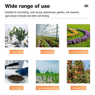 Gardening Soil Tester PH/Water Moisture/Fertility Detector Soil Moisture Tester Plants Flower Soil PH Meter No Batteries Require