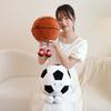 Creative Basketball Soccer Baby Doll Plush Toy Playing Basketball Doll Children'S Soothing Ragdoll Birthday Gift