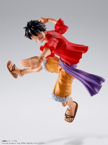 TAMASHII NATIONS S.H.Figuarts ONE PIECE Monkey D. Luffy - Onigashima Invasion - Approx. 145mm ABS & PVC Painted Movable Figure
