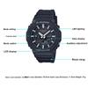 Casio Waterproof Shockproof Sports Quartz Watch Resin Strap Men Watches Black GA-2100-1APR