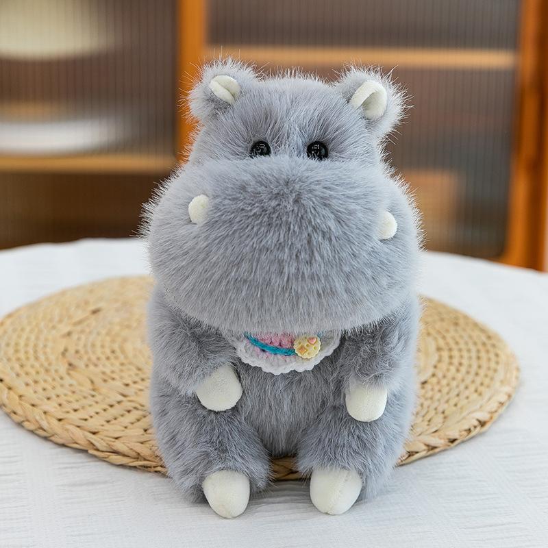 Milk Cute Pig Plush Toy Wedding Throwing Hippo Doll Backpack Rabbit Pendant