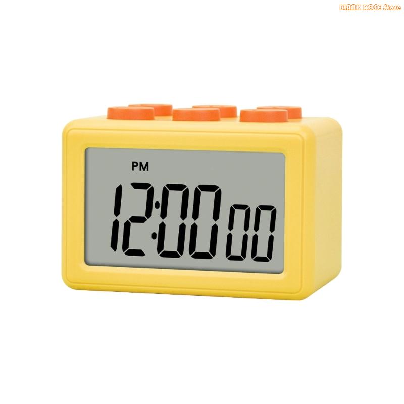 K1AE Triplicate Function Digital Clock Alarm Clock Dense ABS Substance Tall Accuracy Timing Exemplary For Cooking Workouts Study