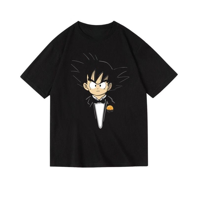 2026 New Summer Dragon Ball 40th Anniversary Majin Buu 100%Cotton Anime Printed T-shirt Extra Size Casual Streetwear Unisex Y2k