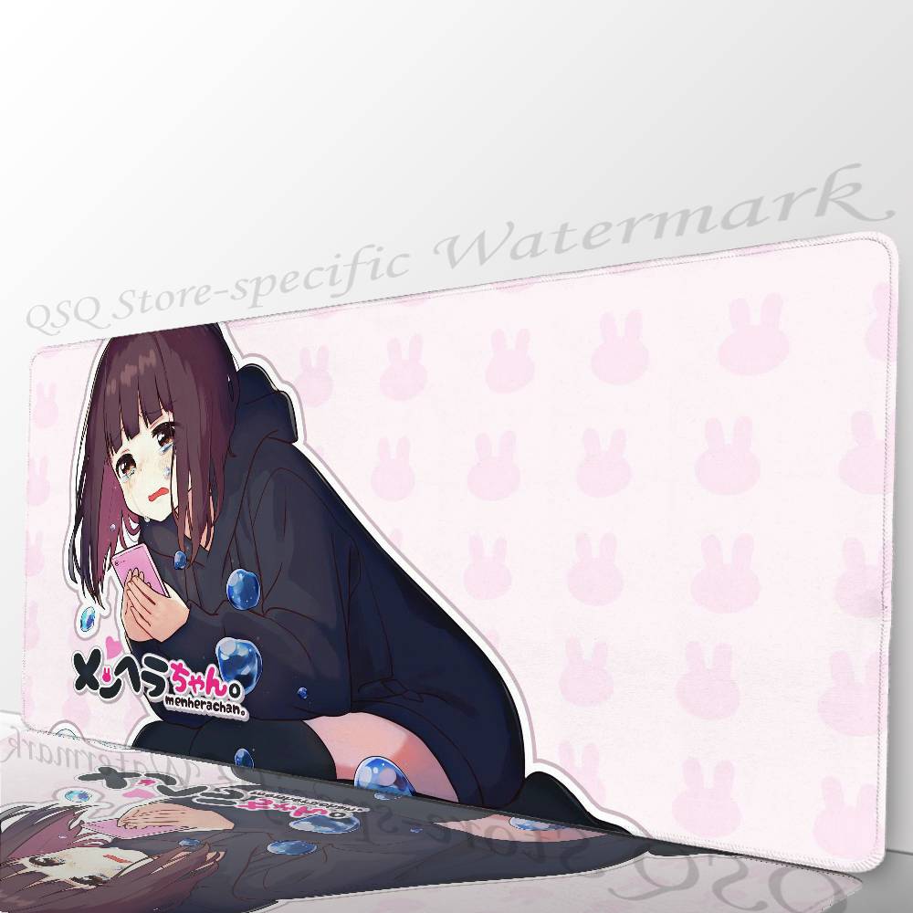 Nanase Kurumi Anime Mousepad Non-slip Suitable For Office Computers Laptops E-sports Game Desk Mats XXL Keyboard