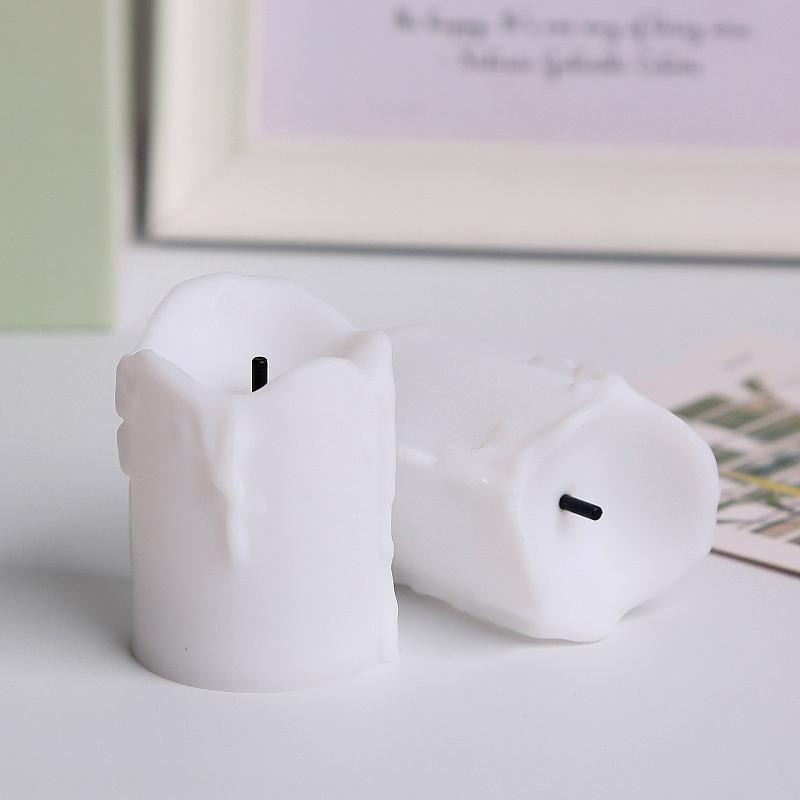 6/12 Stück Flackerfreie LED-Teelichter Helle Batteriebetriebene Realistische Kerzenlichter für Weihnachten Feiertag Hochzeit Heimdekoration