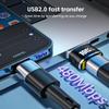 1/2/5Pcs USB To Type C OTG Adapter USB USB-C Female To USB Male PD100W Fast Charging OTG Connector For PC Macbook Samsung