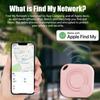 Smart Bluetooth GPS Tracker Works with Find My APP Anti Lose Reminder Device for Iphone Replacement Locator MFI Rated