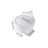 Soap Dispenser Wall Mounted Free Punching Plastic Sanitizer Shampoo Dispenser For Bathroom Kitchen