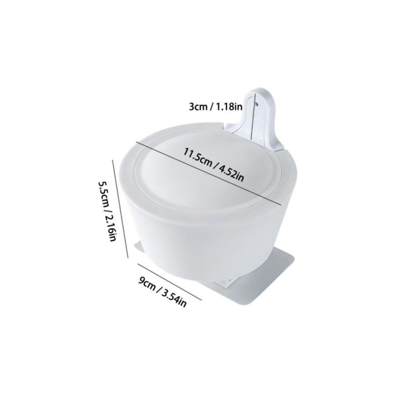 Soap Dispenser Wall Mounted Free Punching Plastic Sanitizer Shampoo Dispenser For Bathroom Kitchen