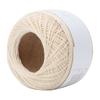 Lace Line Cotton Hand Crocheted   Silk Light Thin Line (6602 Rice White)
