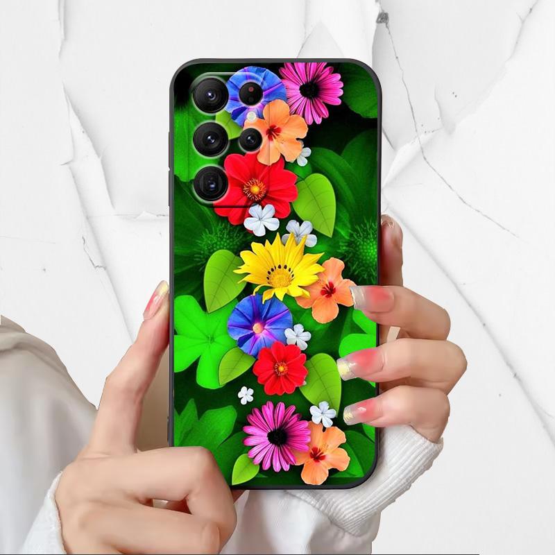 Astronaut Pattern Phone Case For Samsung Galaxy S25 Ultra Covers For Galaxy S 25 Ultra Soft Silicone Shell Black TPU Fundas