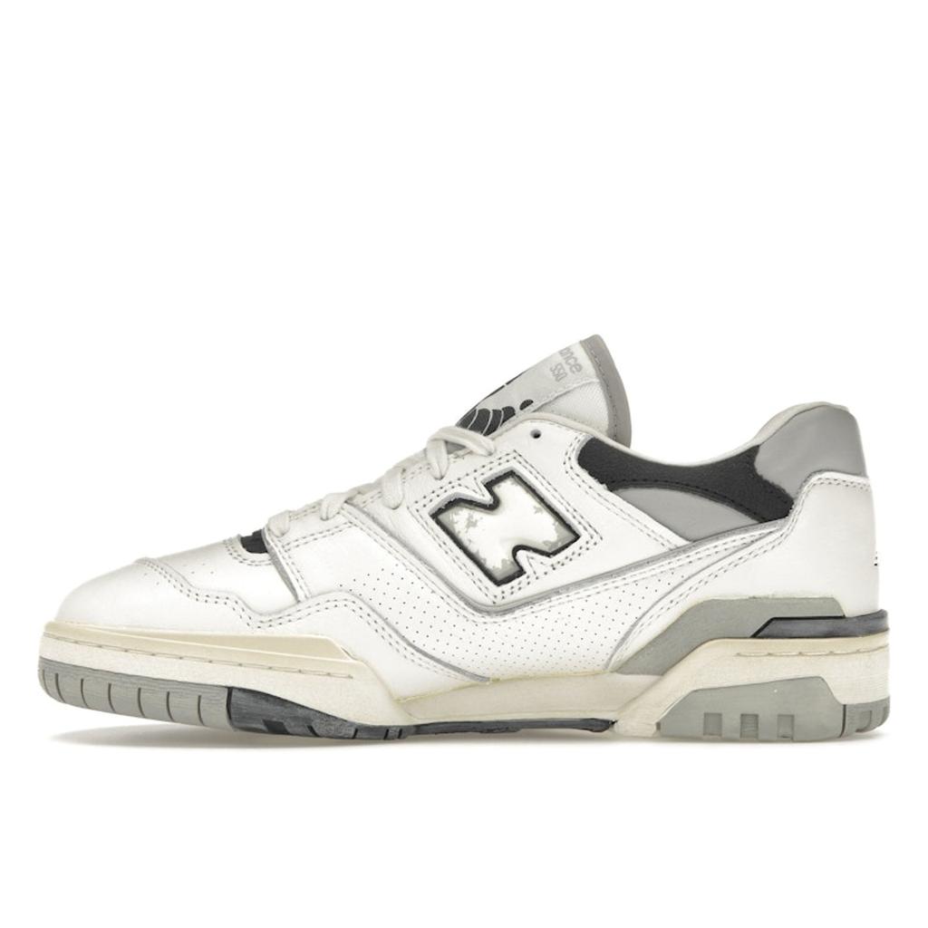 New Balance 550 Vintage Pack - Concrete Unisex Sneakers Cream Sea-Salt Black BB550VGB
