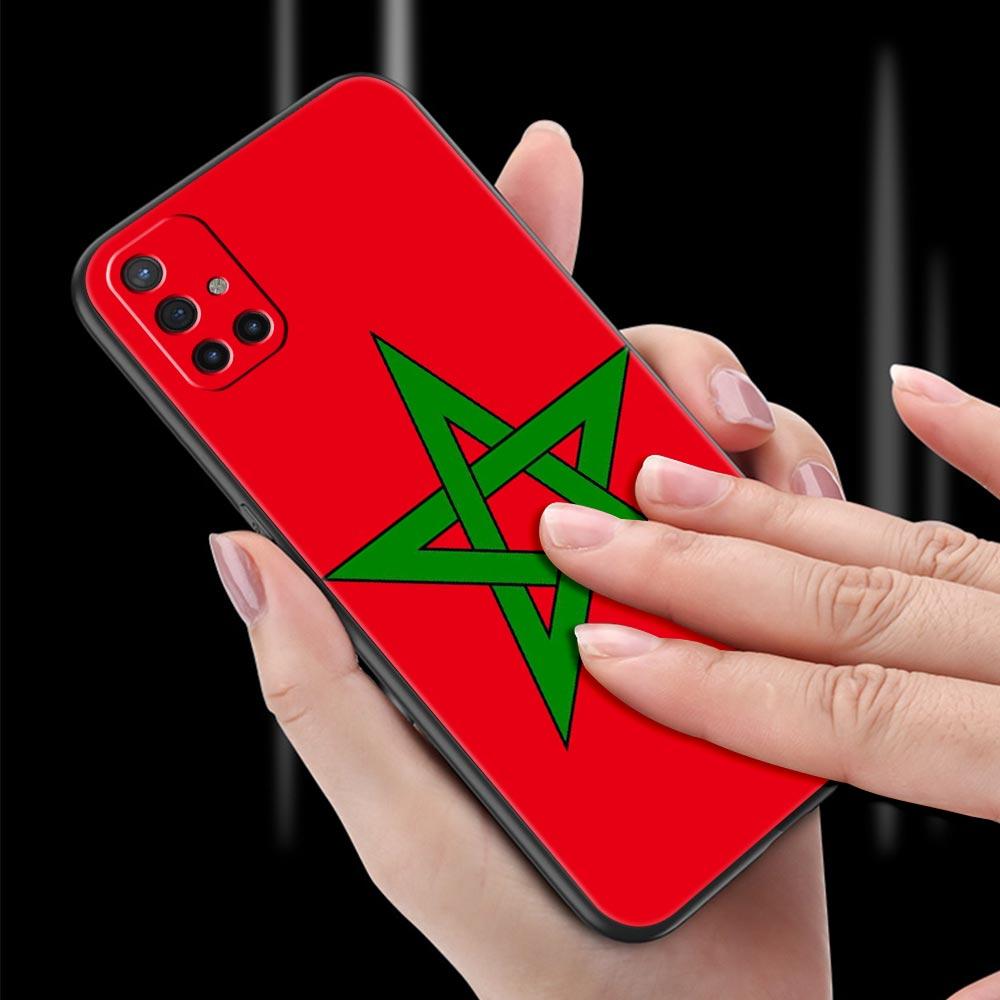 Morocco Flag Passport For OnePlus 10 Pro 9 8T 8 Nord N10 7 7T 9R Phone Case For 1+ Nord 2T CE 2 N100 N200 Z 5G Soft Black Cover