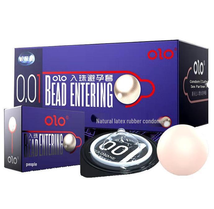 OLO 10-Pack Ice & Fire Condoms for Adults - God/Goddess Pleasure Series