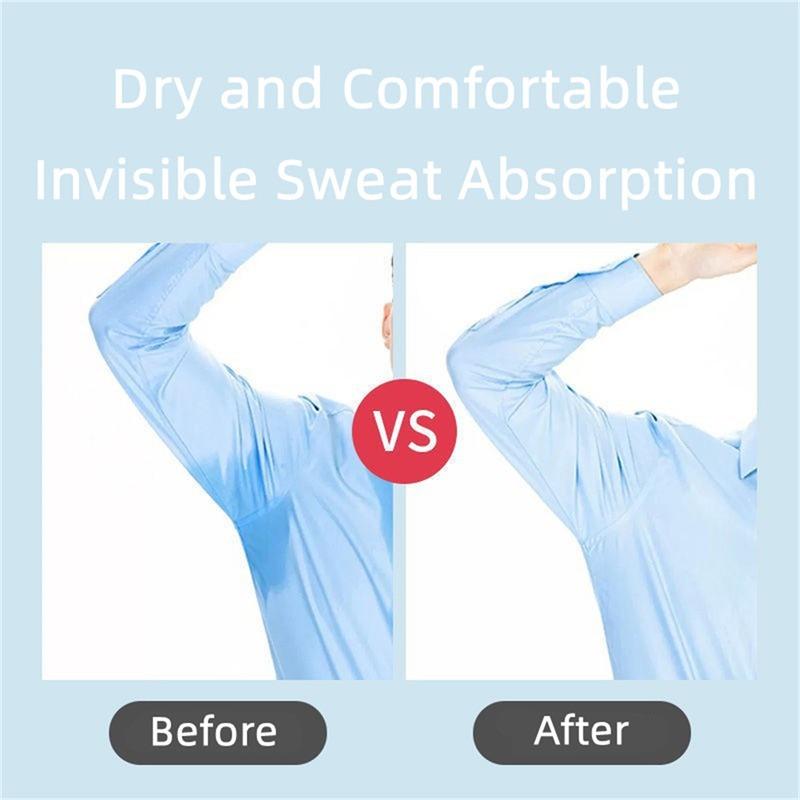 30/50/100pcs Summer Sweat Pads Deodorants Underarm Anti Perspiration Sweat Pads Disposable Armpit Absorb Useful Shield Pads