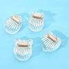 Mini 8-Tone Clear Acrylic Finger Piano, Compact Lightweight for Beginners Kids Adults Christmas Music Presents