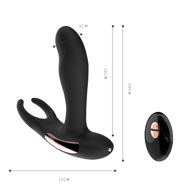 DIBE Tibecatina Prostate Massager Remote Control Heated Vestibule Vibration Anal Plug Masturbator Sex Toys