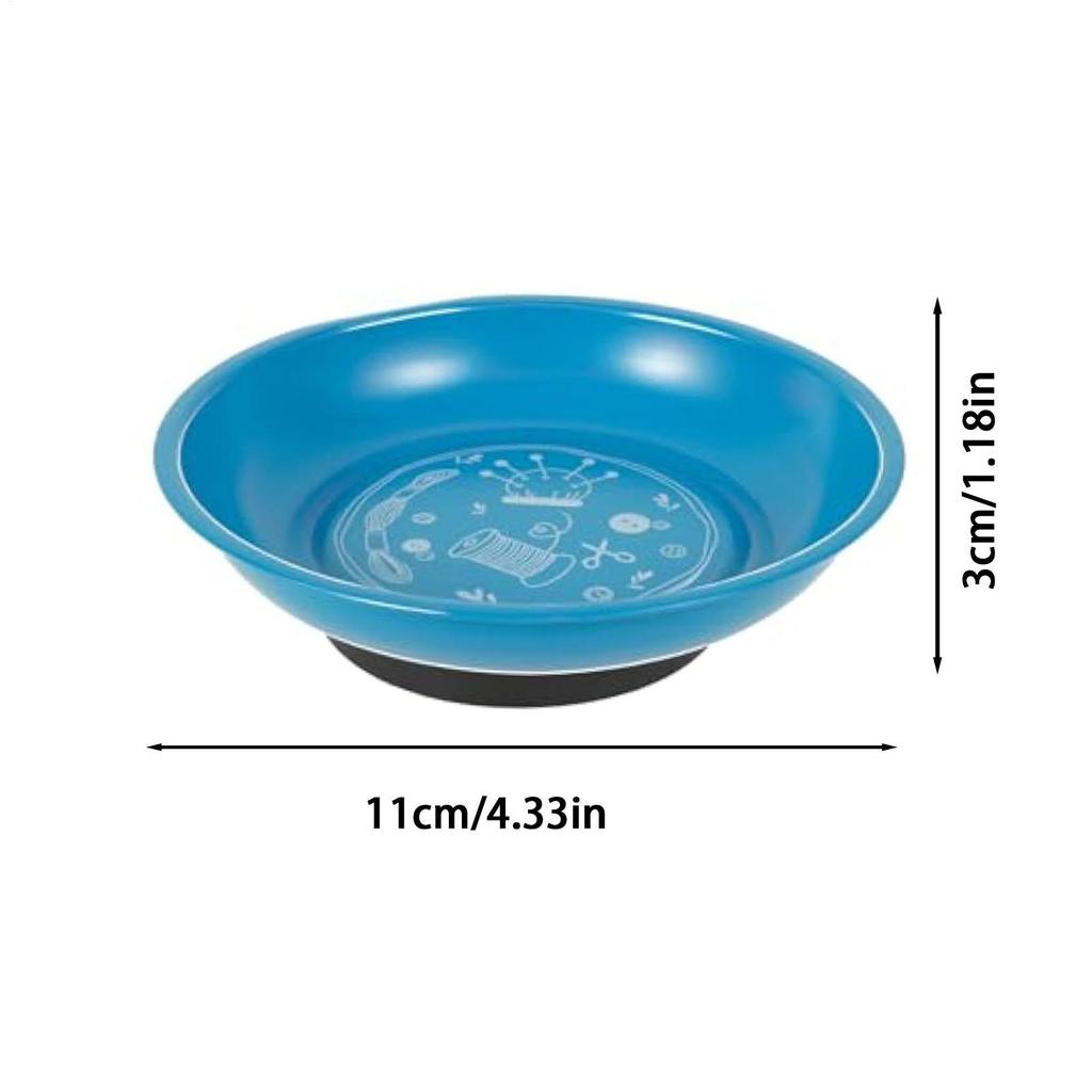Magnetic Pin Holder Magnetic Needle Pin Holder Tray For Sewing Stainless Steel Tray For Hair Clips Quilters Nails Embroidery